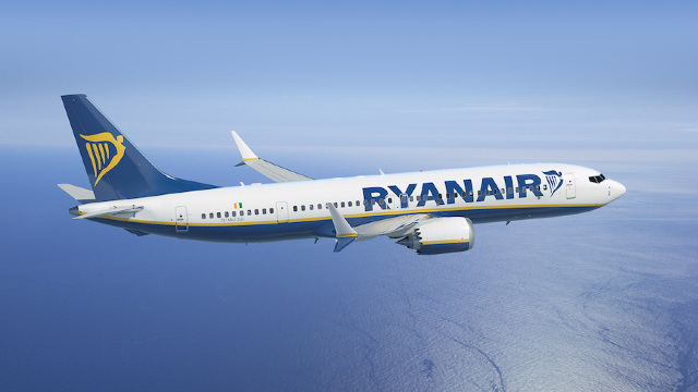  Două aeronave, aparținând companiei Ryanair, au fost pe punctul să se ciocnească în aer