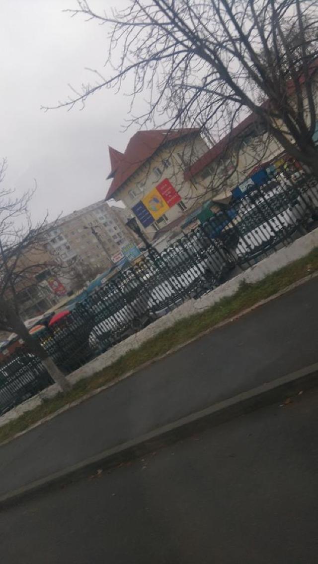 FOTO | Hartă a României Mari pe o clădire din Chișinău, cu mesajul „România Mare va renaște!”