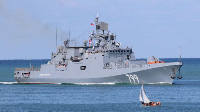 Rusia a trimis noua sa fregată cu rachete de croazieră cu rază lungă de acțiune Kalibr în Marea Mediterană
