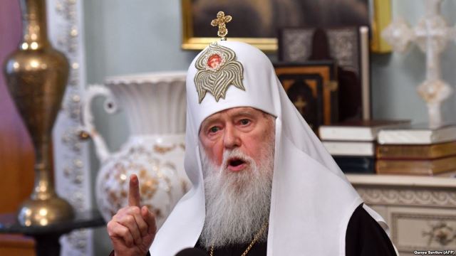 Patriarhul Filaret al Kievului va cere Radei Supreme redenumirea Bisericii Ortodoxe Ucrainene subordonate Moscovei