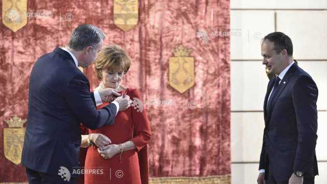 Președintele Parlamentului R. Moldova, primit de Custodele Coroanei române, Margareta