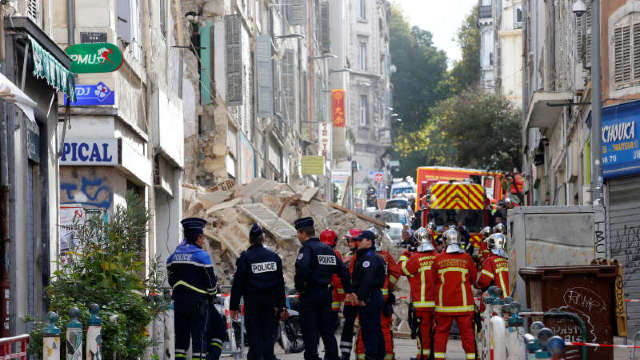 Franța | Cel puțin doi răniți, după prăbușirea a două imobile în centrul Marsiliei