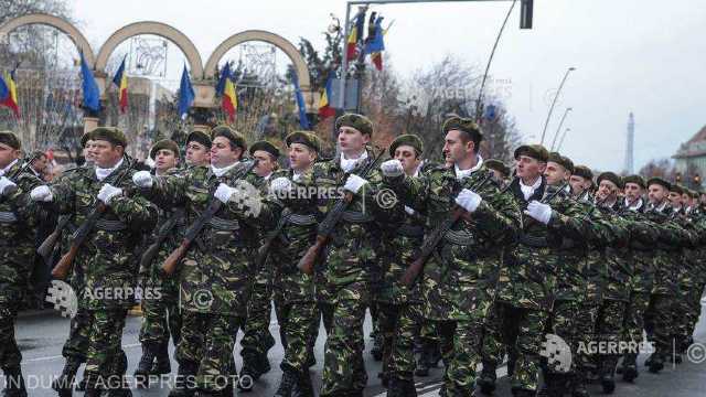 1.600 de militari, 150 de mijloace tehnice, 23 de aeronave și 21 de salve de tun, la ceremonia din 1 Decembrie de la Alba Iulia
