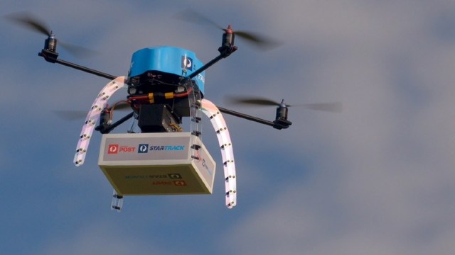 Australia va pune în aplicare, din 2019,  primul serviciu comercial de livrare la domiciliu cu dronele