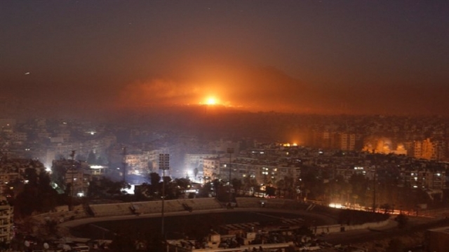 Aviația israeliană a bombardat mai multe poziții din apropierea Damascului și din sudul țării
