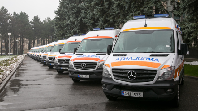 Ambulanțe noi pentru Chișinău
