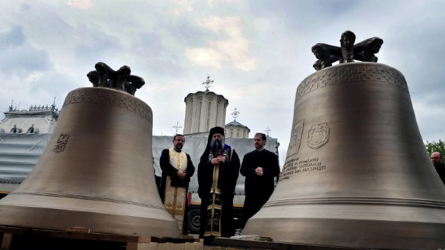 Clopotul mare al Catedralei Naționale se va auzi sâmbătă