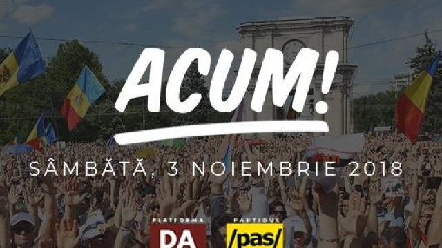 PAS și Platforma DA și-au prezentat „ACUM” angajamentele electorale: Victoria poporului asupra celor care îl jefuiesc