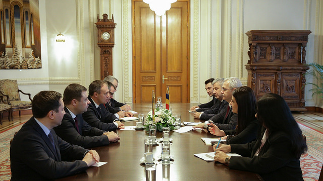 Andrian Candu a avut întrevederi cu președinții ambelor Camere ale Parlamentului României. Subiectele pe care s-au axat discuțiile