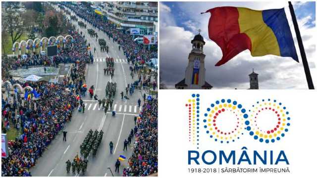 Program de 1 decembrie 2018, la Alba Iulia, de Centenarul Marii Uniri