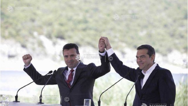 Zoran Zaev și Alexis Tsipras au fost nominalizați la Premiul Nobel pentru Pace 2019