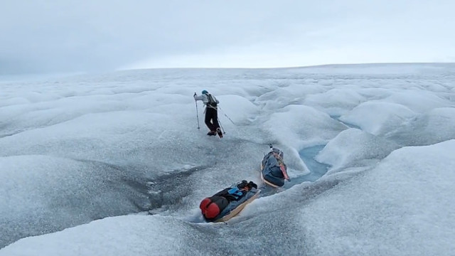 Primul om din lume care a traversat Antarctica singur și fără asistență (Video)