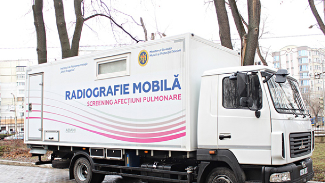 Belarus a donat Moldovei o unitate mobilă pentru screening-ul pulmonar 