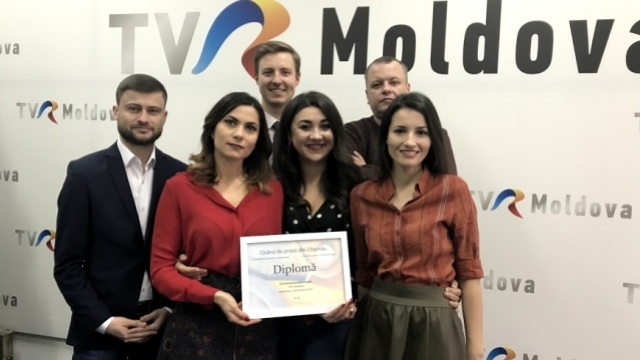 Proiectele TVR MOLDOVA premiate la Gala Clubului de Presă din Chișinău