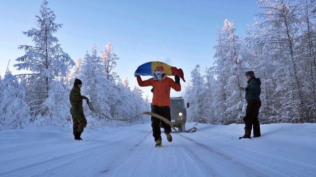 VIDEO | Record de alergare la temperaturi scăzute al unui moldovean. Este primul sportiv care a învins frigul extrem, fără ajutorul medicilor sau salvatorilor