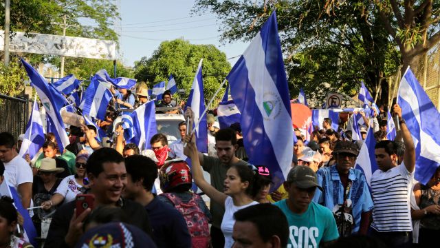 UE a avertizat guvernul din Nicaragua după „reprimarea brutală” a manifestațiilor