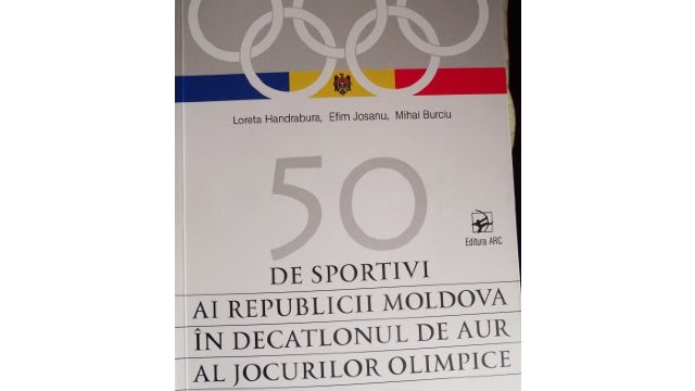 Biografie, rezultate înregistrate și detalii interesante din carierele sportive ale olimpicilor din R.Moldova, toate adunate într-o carte nou lansată