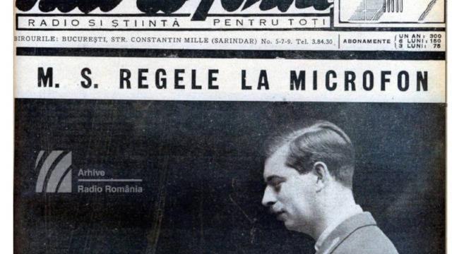 DOCUMENT de Excepție | „Universitatea Radio”. M.S. Regele Carol II - Unirea tuturor românilor, 24 ianuarie 1934 
