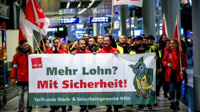 Sute de zboruri anulate în Germania din cauza grevei personalului 