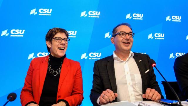 Partidele conservatoare din Germania anunță că au depășit disensiunile dintre ele care au marcat anul 2018