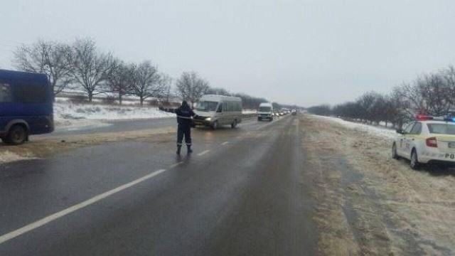 Șoferii sunt atenționați referitor la drumurile naționale cu ghețuș
