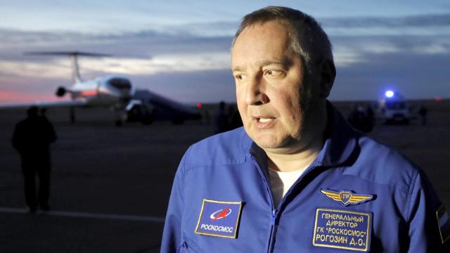 Roskosmos cere explicații pentru amânarea de către NASA a vizitei lui Dmitri Rogozin