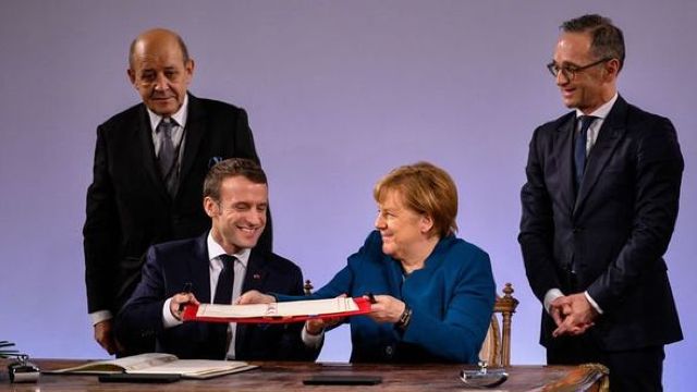 A fost semnat noul tratat de prietenie dintre Germania și Franța. Angela Merkel: Este necesar în fața 