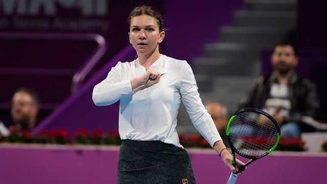 VIDEO | Învinsă în finala de la Doha, Simona Halep a marcat cel mai frumos punct al turneului. Românca are 4 poziții în Top 10 al celor mai spectaculoase lovituri