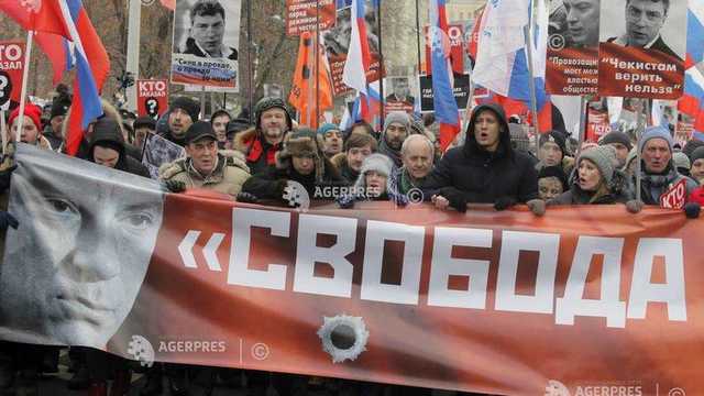 Mitinguri în memoria lui Boris Nemțov se vor desfășura în câteva orașe de pe Volga