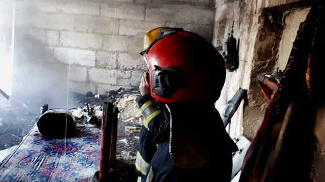 Flăcările au mistuit un apartament de 35 metri pătrați, în Chișinău (foto)