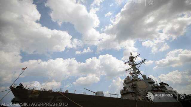 Un grup de nave ruse au început o supraveghere permanentă a distrugătorului SUA în Marea Neagră
