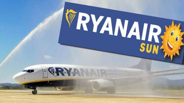 Compania aeriană Ryanair Sun își schimbă numele