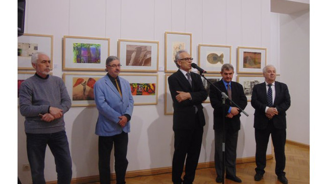 O expoziție internațională de gravură a fost vernisată la un muzeu din Chișinău