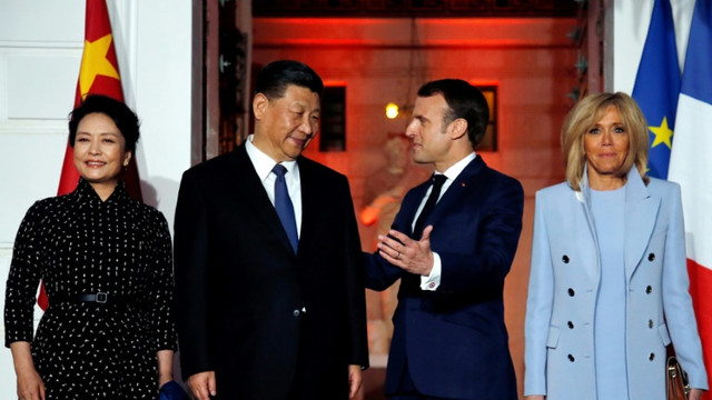 Președintele chinez Xi Jinping și-a început vizită oficială în Franța