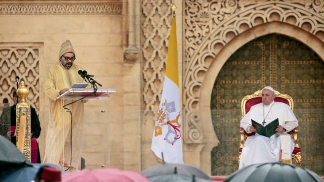 Papa Francisc, împreună cu regele Marocului, cer ca Ierusalimul să rămână 