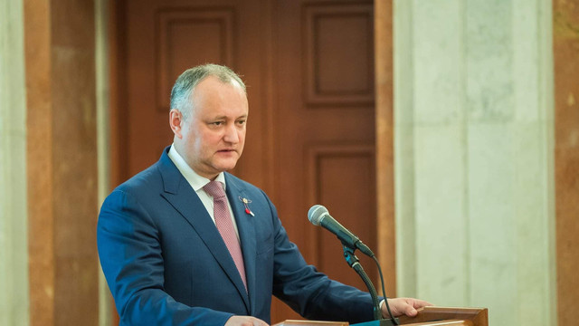 Igor Dodon a anunțat când va fi convocată prima ședință a Parlamentului