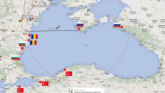 Flota rusă a folosit exercițiile NATO din Marea Neagră ca prilej pentru instruirea forțelor sale în combaterea unor ținte reale
