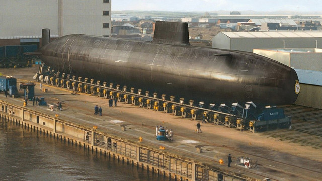 Marea Britanie | Complex pentru fabricarea submarinelor nucleare, evacuat în urma unui incident