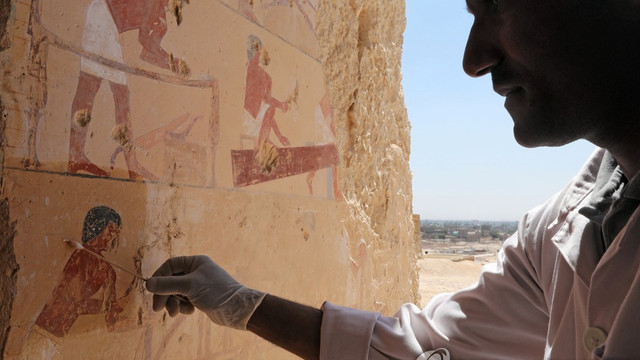 Egipt | Un vast mormânt datând din perioada Noului Regat Egiptean, dezvăluit în Luxor