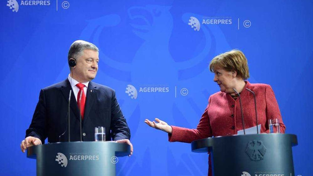 Angela Merkel susține Ucraina și cere continuarea dialogului cu Rusia