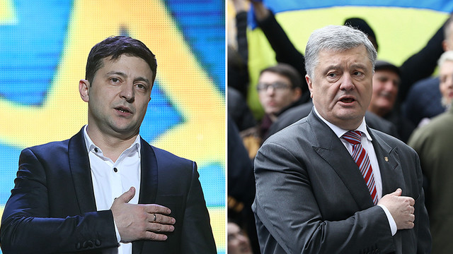 Poroșenko este greșeala ucrainenilor, declară Volodimir Zelenski, care a votat pentru el în 2014