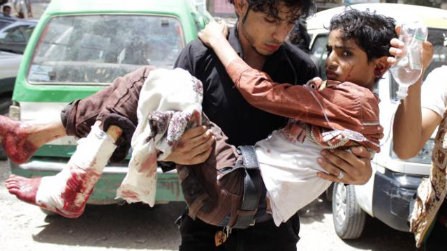 Raidurile aeriene ale coaliției conduse de Arabia Saudită au omorât cel puțin 11 persoane, majoritatea copii, în  Yemen 