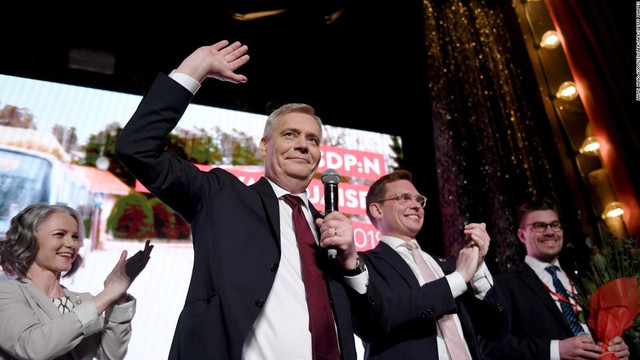 Victorie la limită pentru Partidul Social Democrat din Finlanda, la alegerile generale de duminică