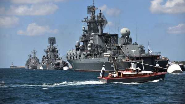 Nave militare ale Rusiei au efectuat exerciții militare, trageri de luptă cu rachete în Marea Neagră