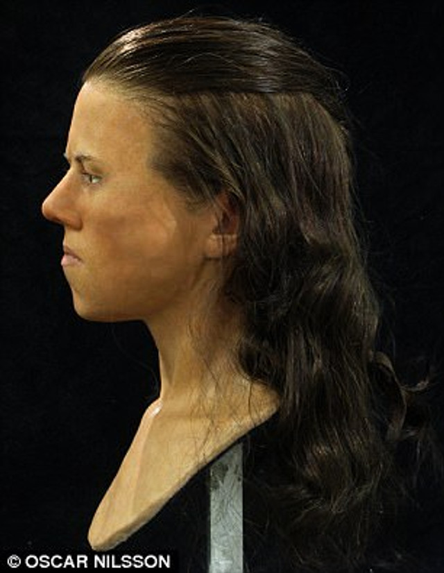 Chipul unei adolescente care a trăit acum 9.000 de ani, reconstituit de cercetători (fotografii)