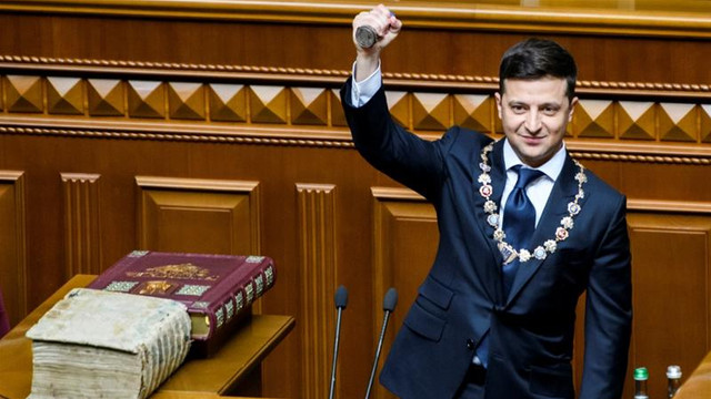 Volodimir Zelenski, noul președinte al Ucrainei, anunță că va dizolva Parlamentul de la Kiev