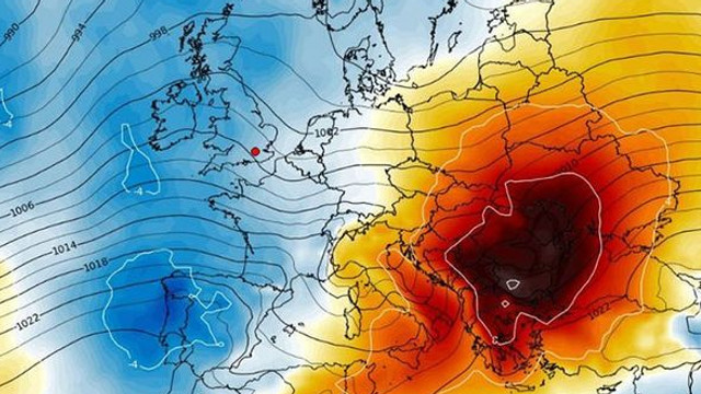 Un fenomen extrem de rar aduce temperaturi apropiate de pragul de îngheț în zone extinse din Europa