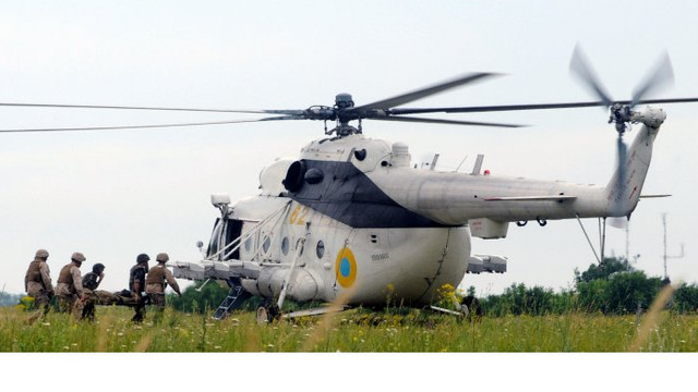 Elicopter militar, prăbușit în Ucraina: Toți membrii echipajului au murit