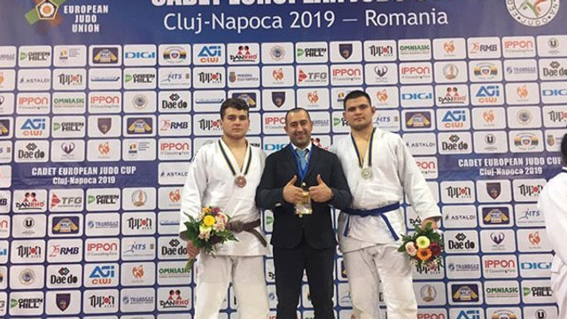 Trei judocani moldoveni au urcat pe podium la Cupa Europei printre cadeți