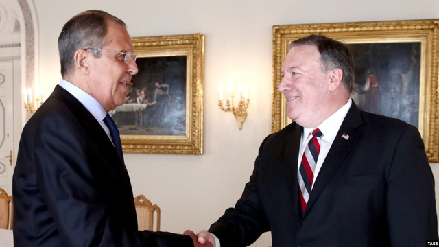 Pompeo la întâlnirea cu Lavrov: Președintele Trump este hotărât să îmbunătățească relațiile cu Rusia